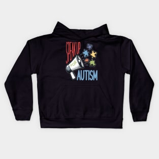 Speak Up For Autism: Mind Body Balance Kids Hoodie